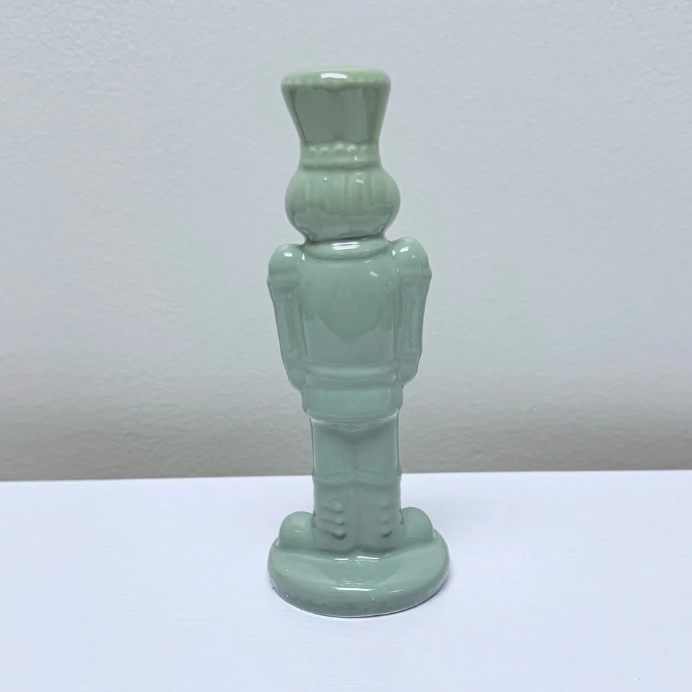 3 for $15 SALE Target Bullseye Ceramic Green Nutcracker from 2023 Collection